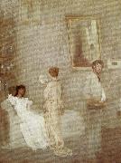 James Abbott McNeil Whistler, The Artist in His Studio